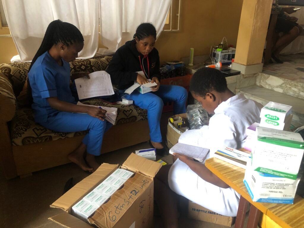 Gift clinics taking inventory